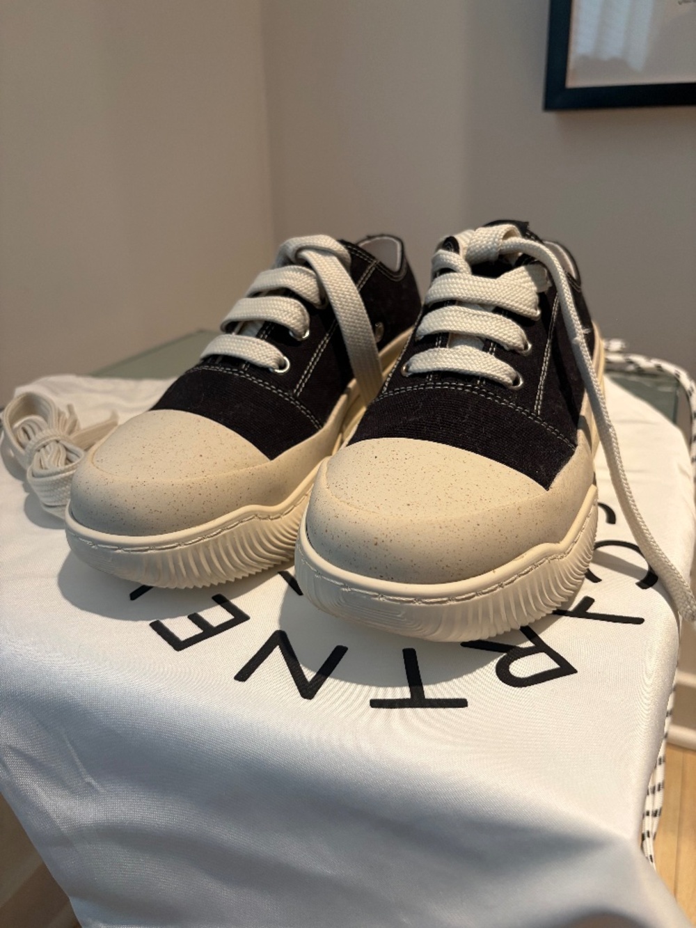Stella McCartney Loop Platform Sneakers Black/ White